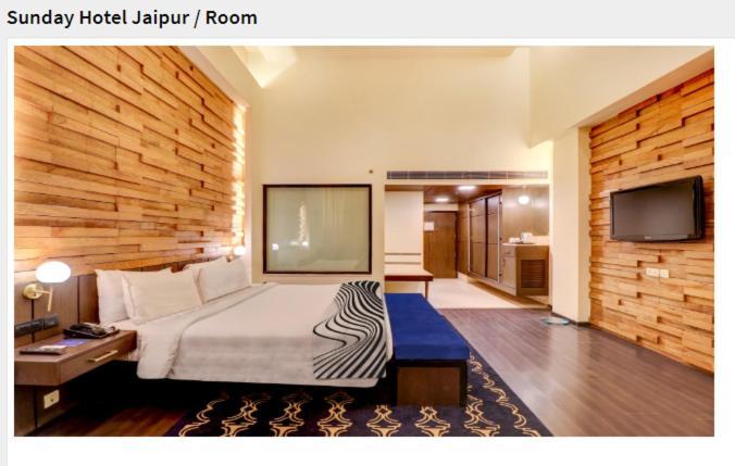 Sunday Hotel Jaipur Bagian luar foto